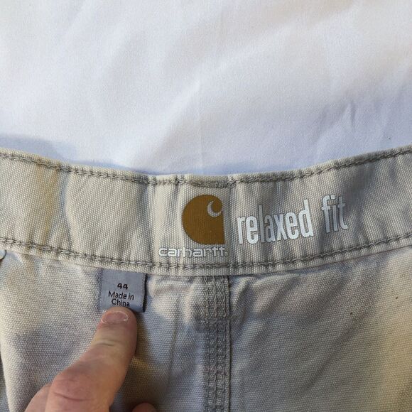 Carhartt Men's Ripstop Shorts Workwear Force Relaxed Fit Khaki Size 44 - Picture 4 of 11